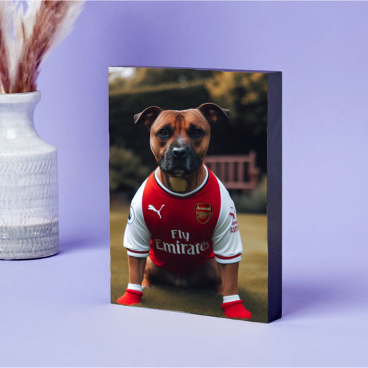 Personalised Pet - Wooden Photo Block